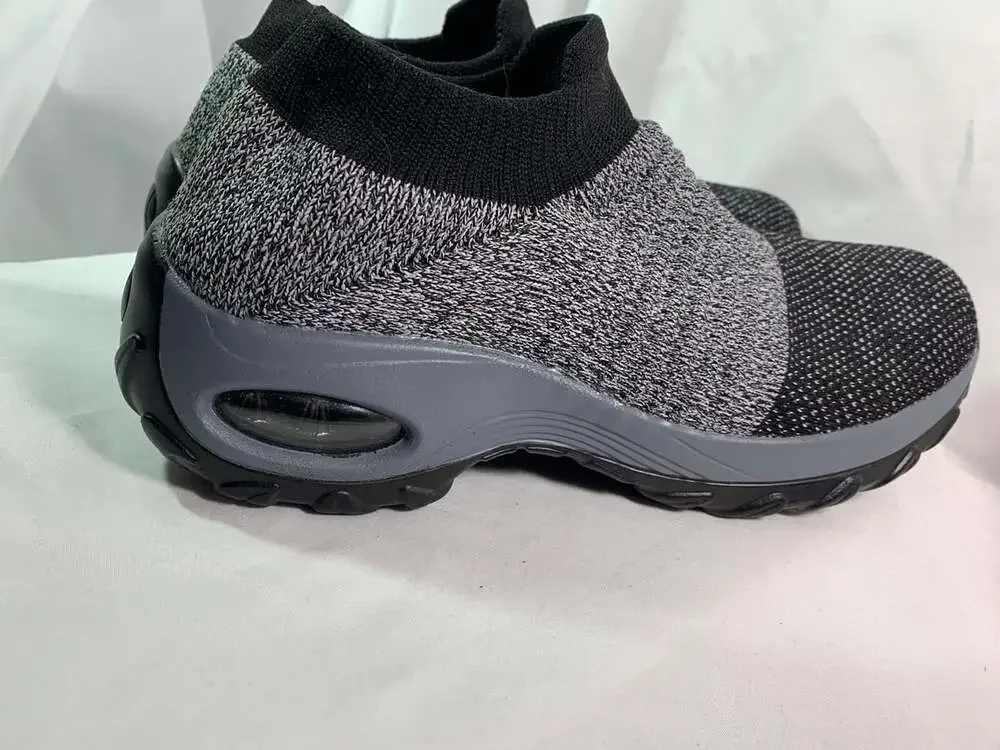 Hypersoft Women’s Athletic Grey and black sneaker size 10.5